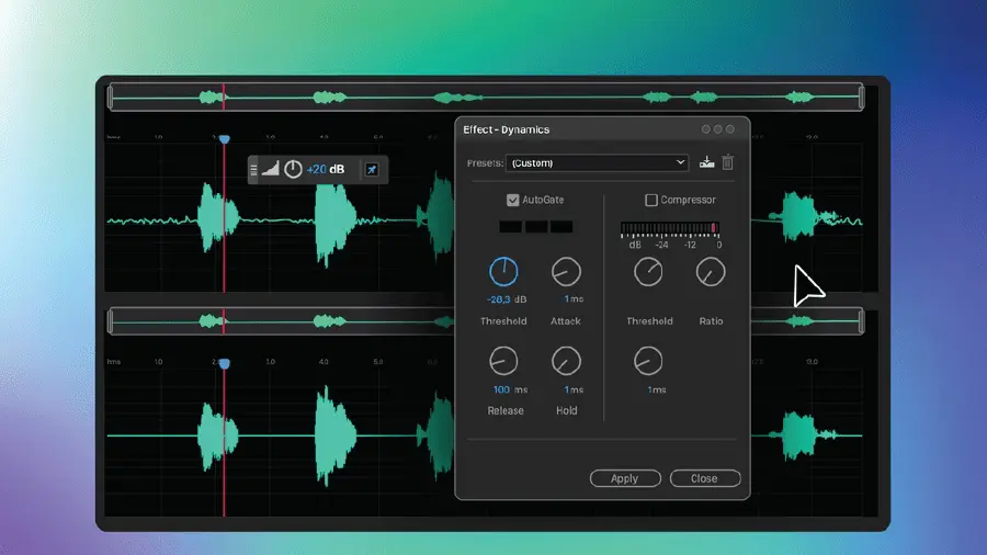 إزالة الضوضاء 