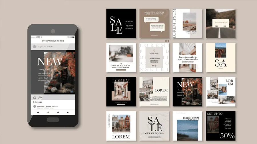 قوالب المونتاج التجارية