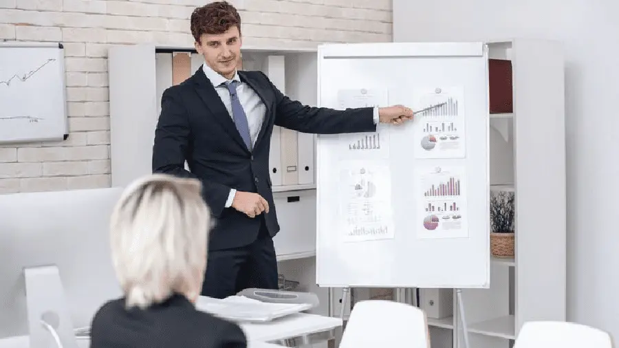 نصائح لـ إعداد عرض بوربوينت ترويجي يجذب العملاء في الكويت 2025 1 إعداد عرض بوربوينت ترويجي