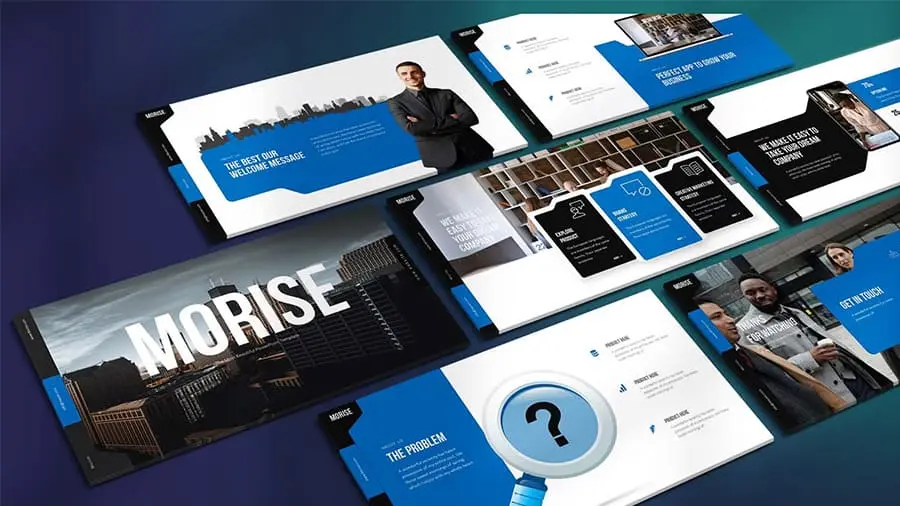 عرض ترويجي باستخدام بوربوينت