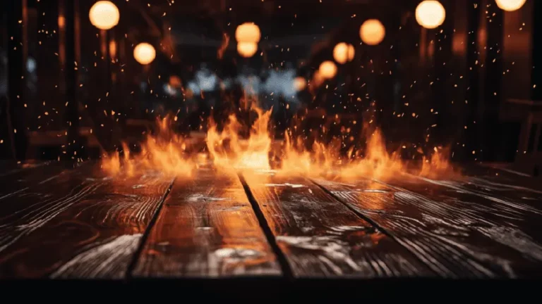 تأثيرات النيران والدخان