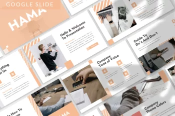 Hama - Company Profile Google Slide Template