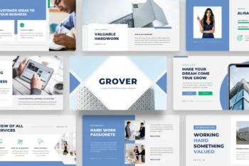 Grover - Company Profile PowerPoint