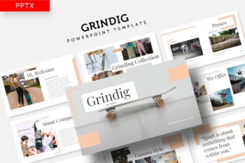 Grindig - Power Point Template