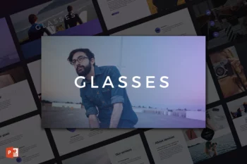 Glasses PowerPoint Template