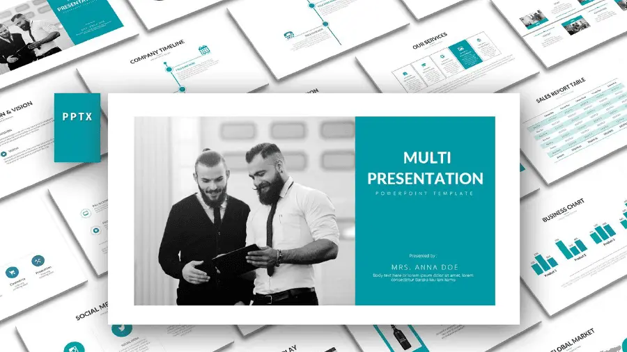 قوالب بوربوينت مخصصة