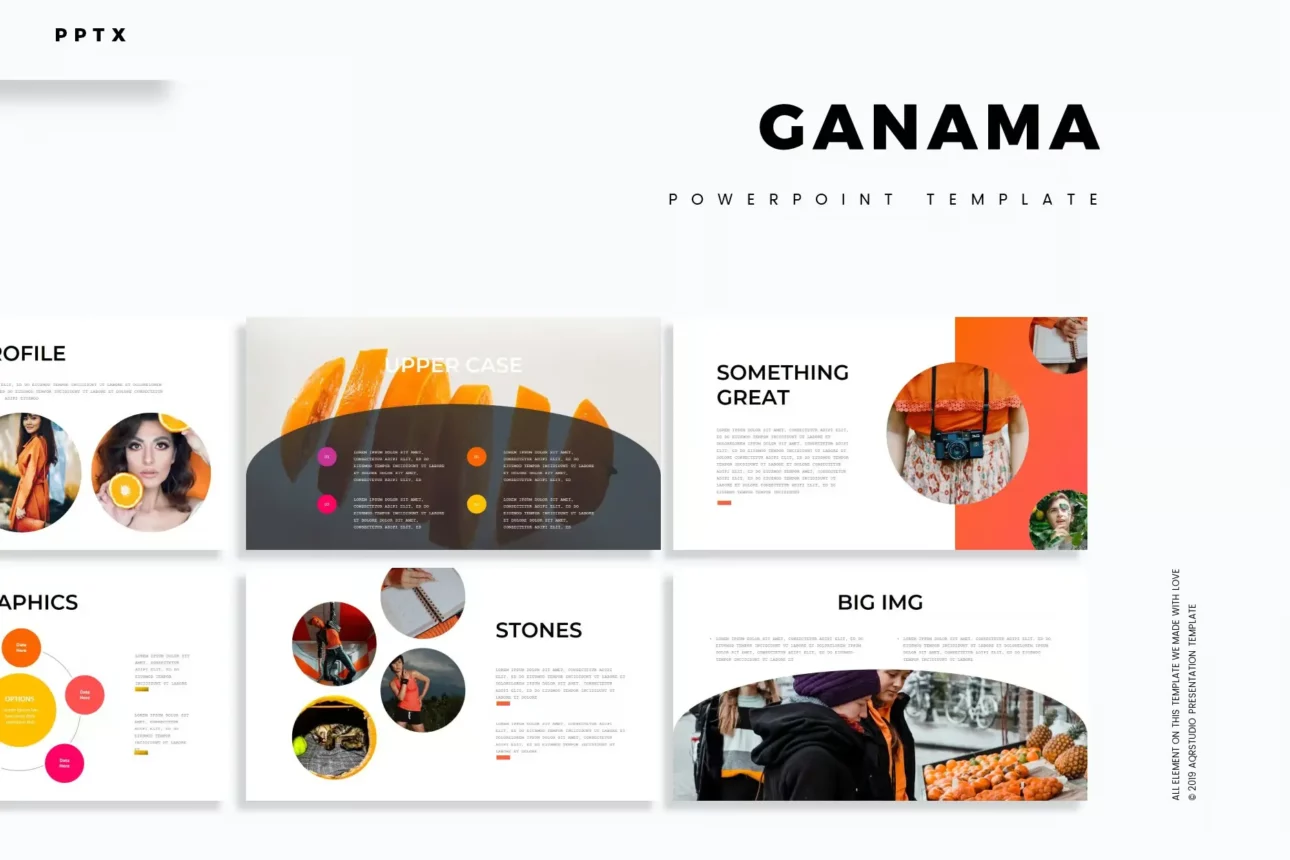 Ganama - Powerpoint Template
