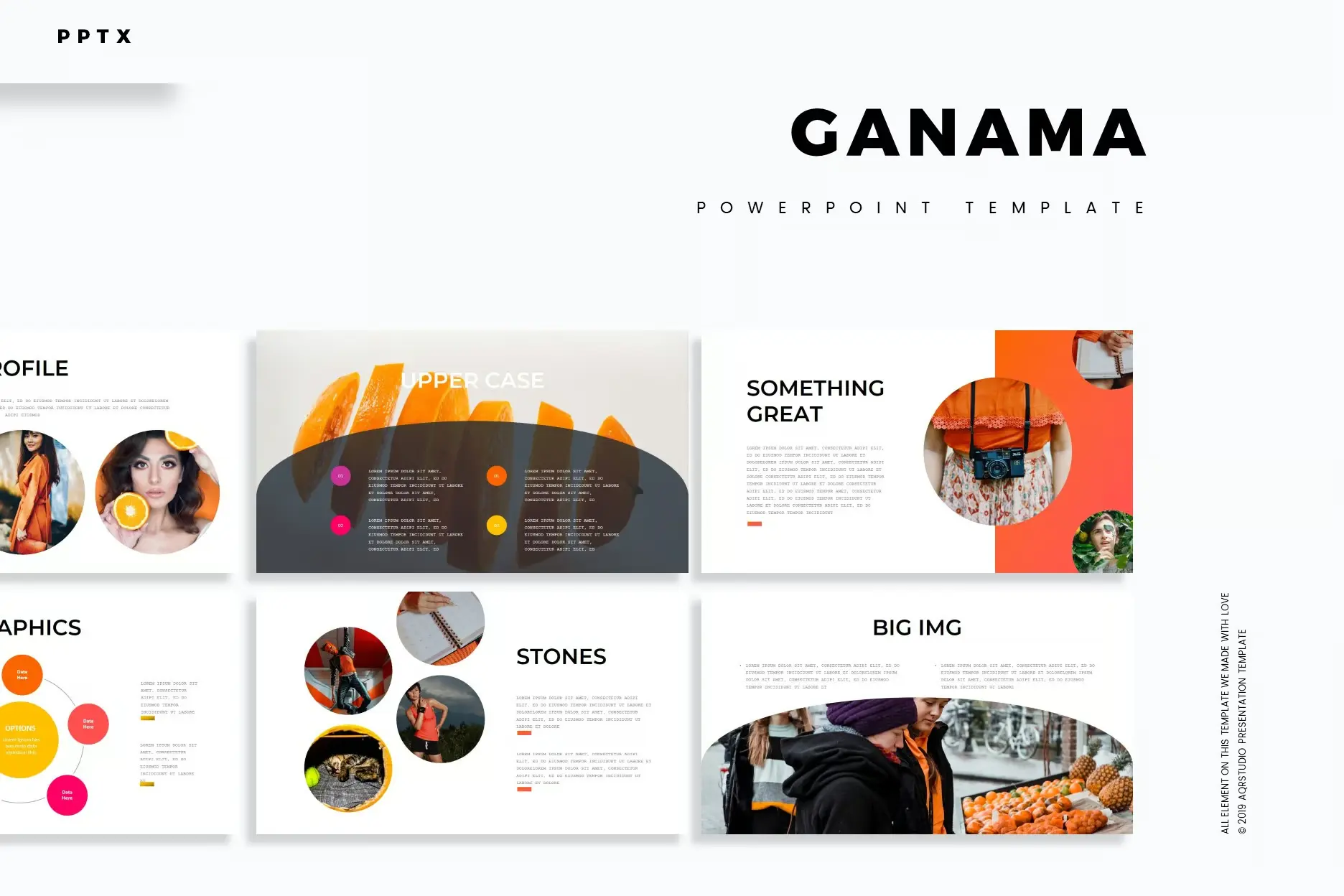 Ganama - Powerpoint Template