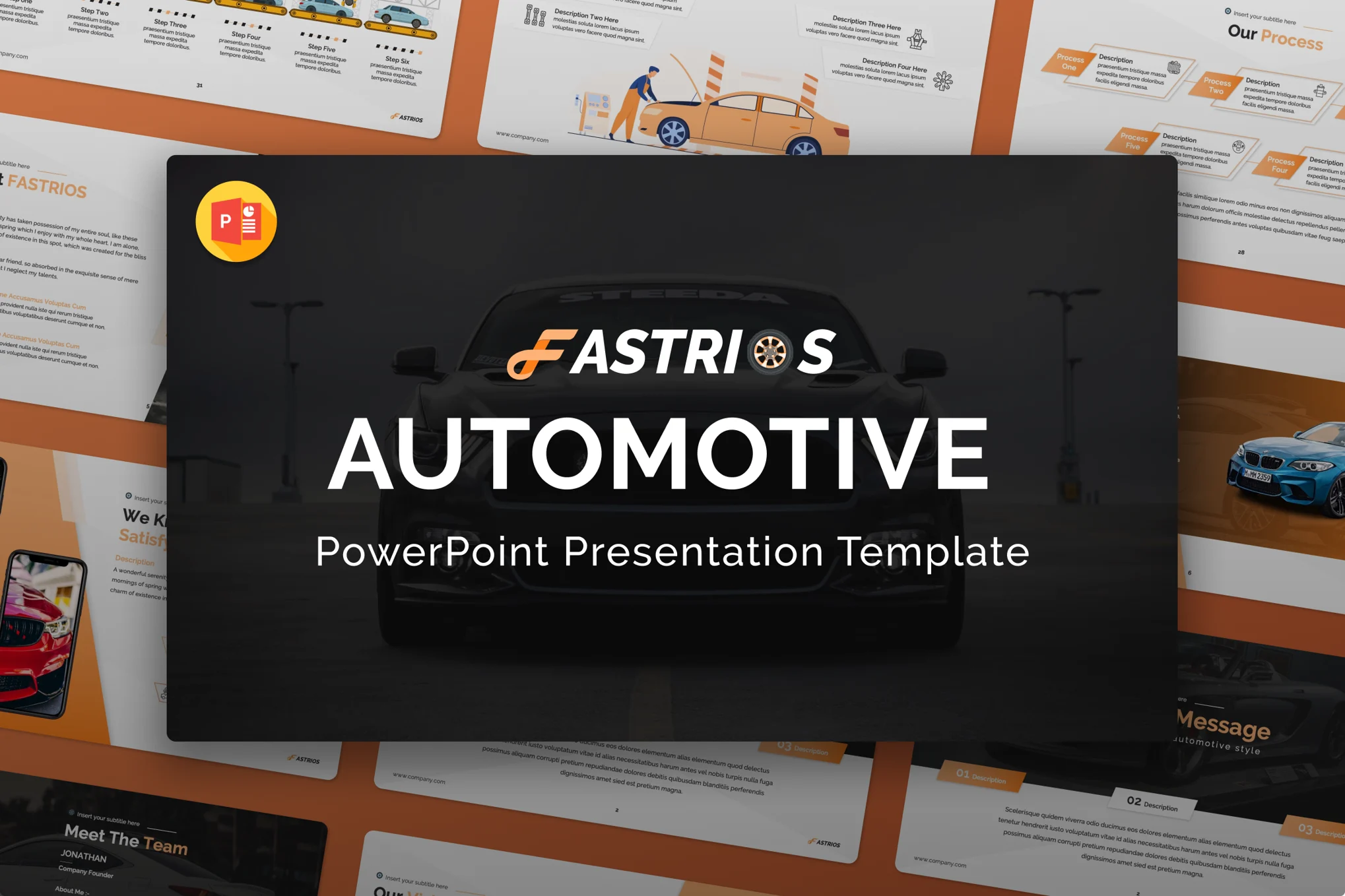 Fastrios – Automotive PowerPoint Template