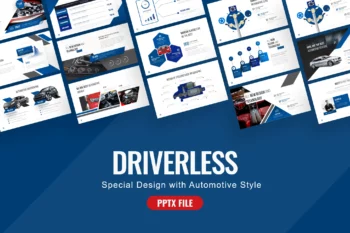 Driverless Automotive Presentation Template