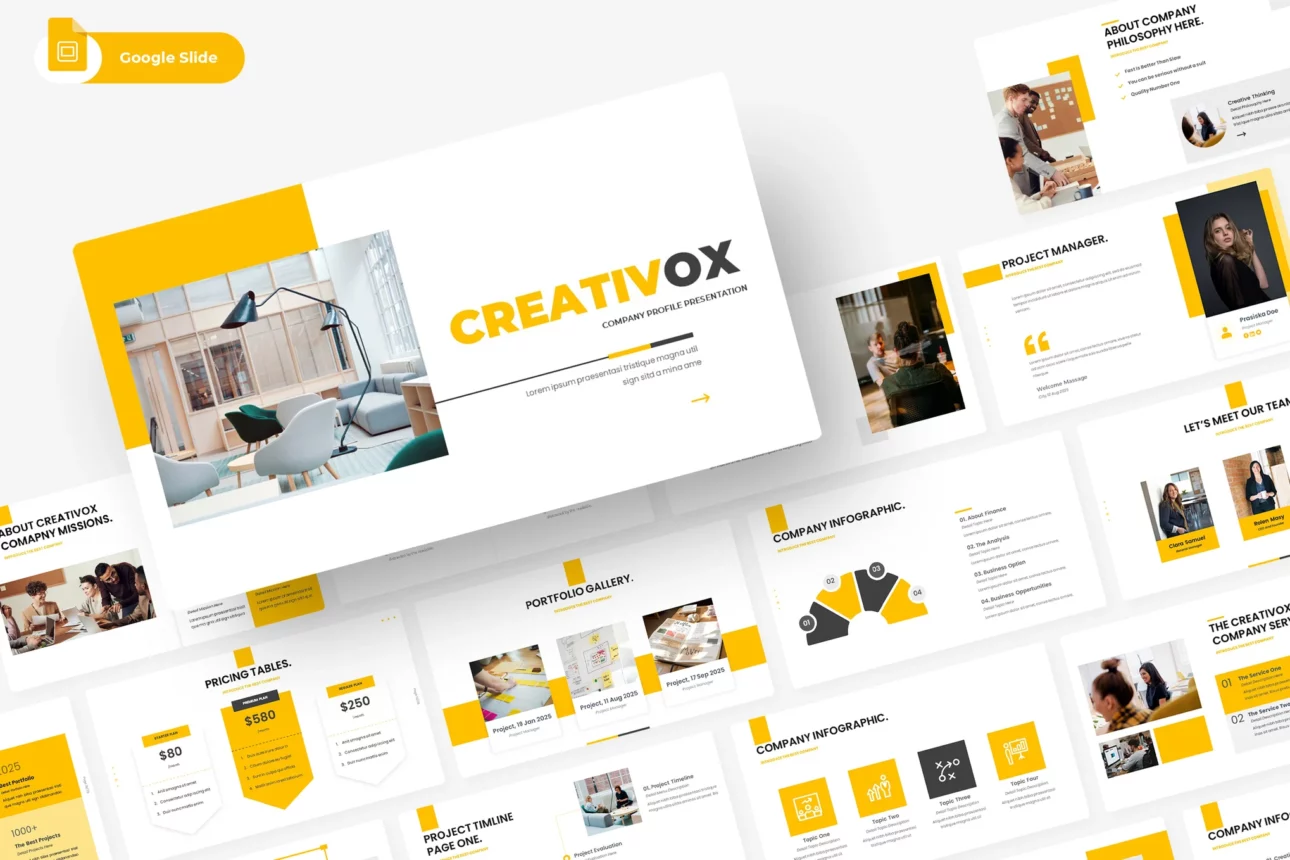 Creativox - Company Profile Presentation