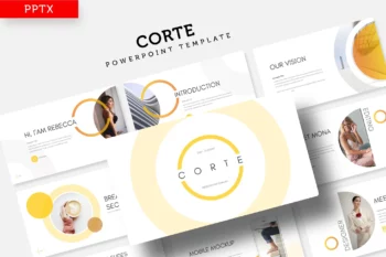Corte - Power Point Template