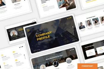 Company Profile - PowerPoint Template
