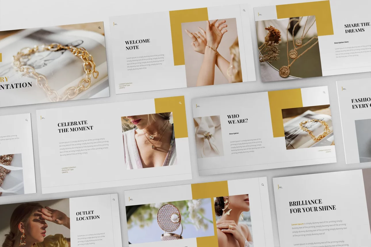 Jewerly Powerpoint Presentation Template