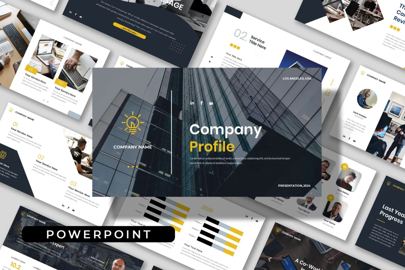 Company Profile - Business Powerpoint