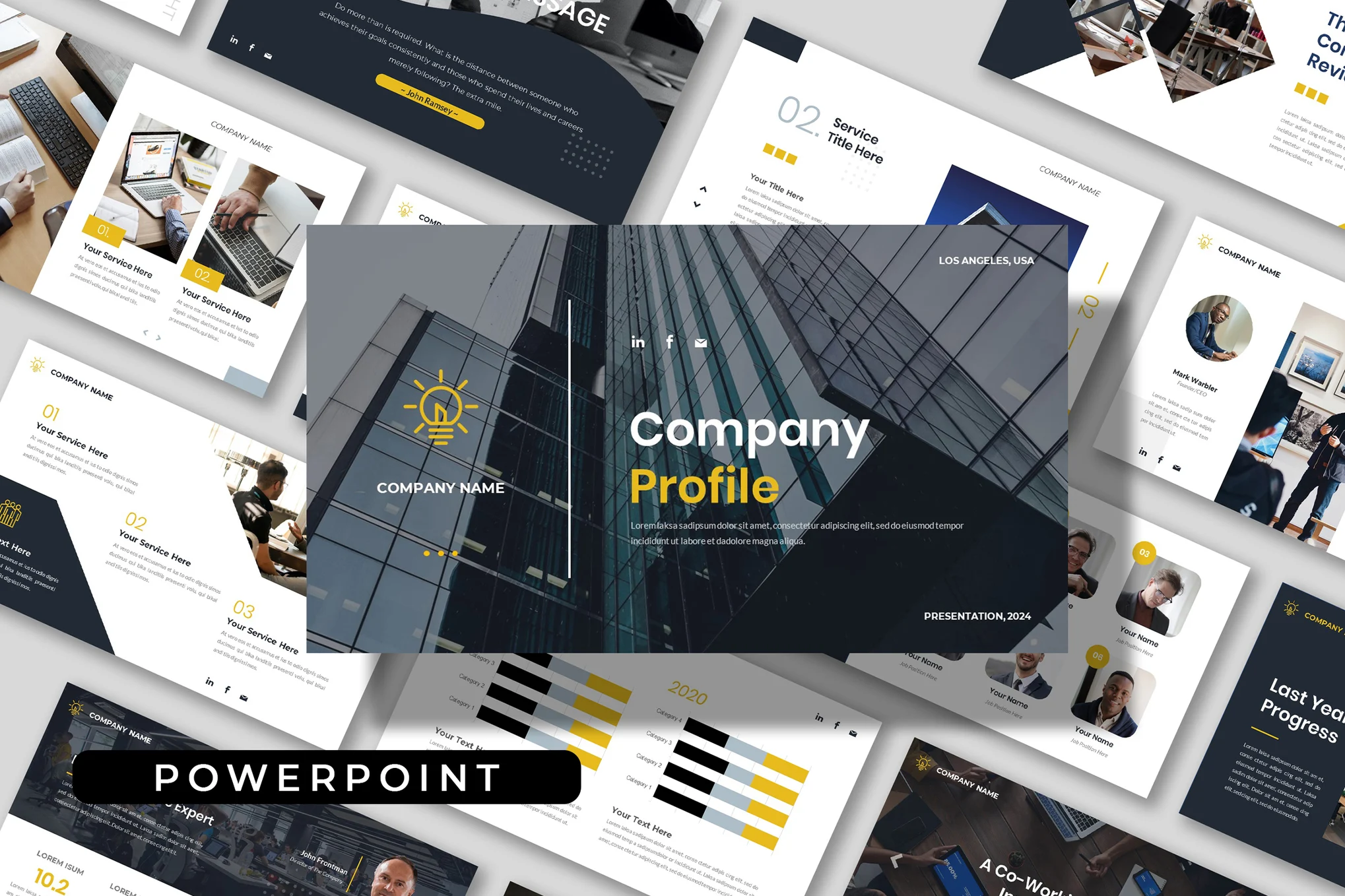 Company Profile - Business Powerpoint