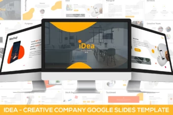 iDea - Creative Company Google Slides Template