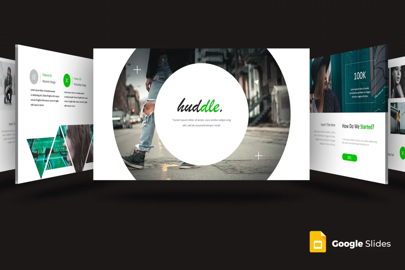 Huddle - Google Slides Template