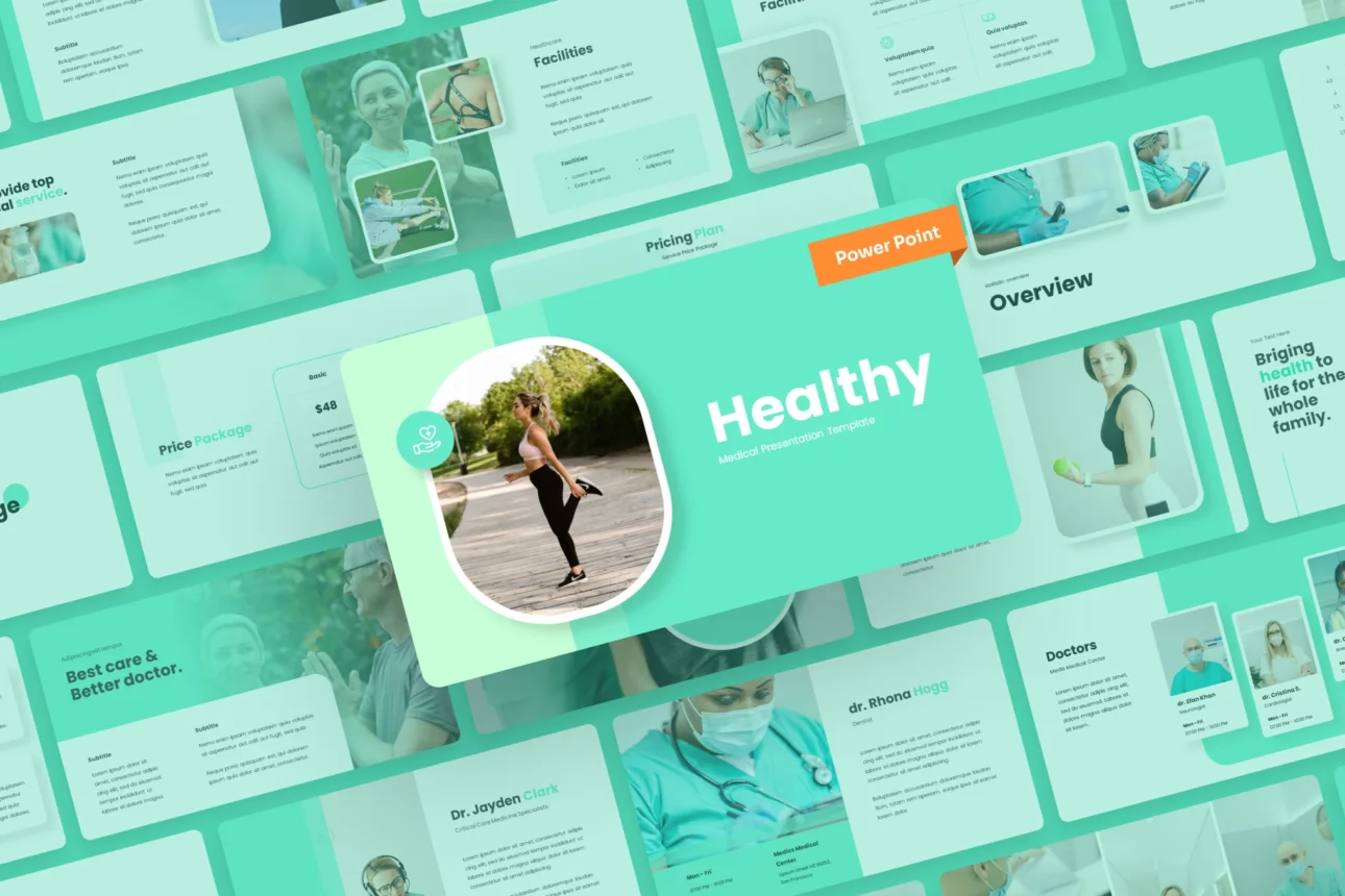 Healthy - Medical PowerPoint Presentation