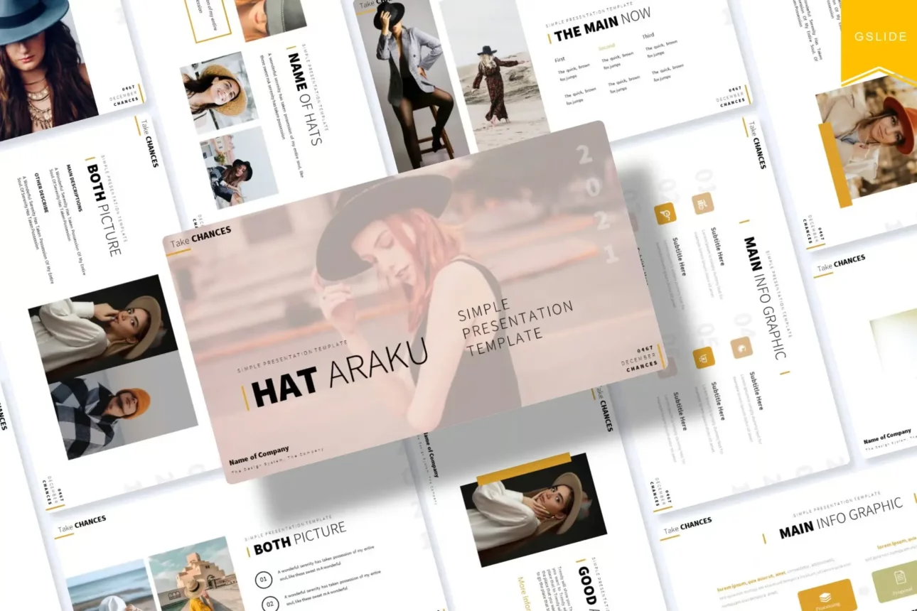 81 Hataraku | Google Slides Template