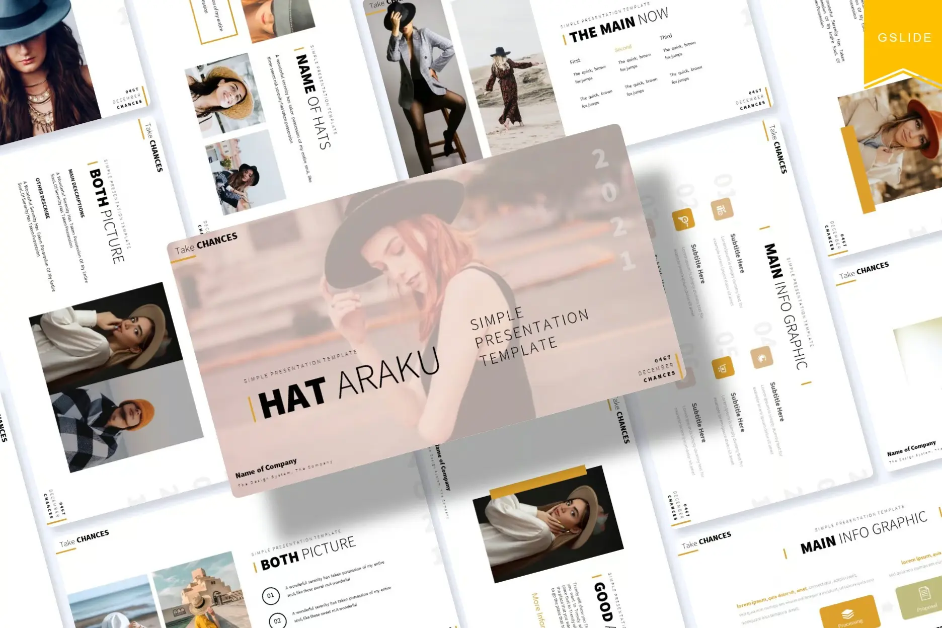 81 Hataraku | Google Slides Template