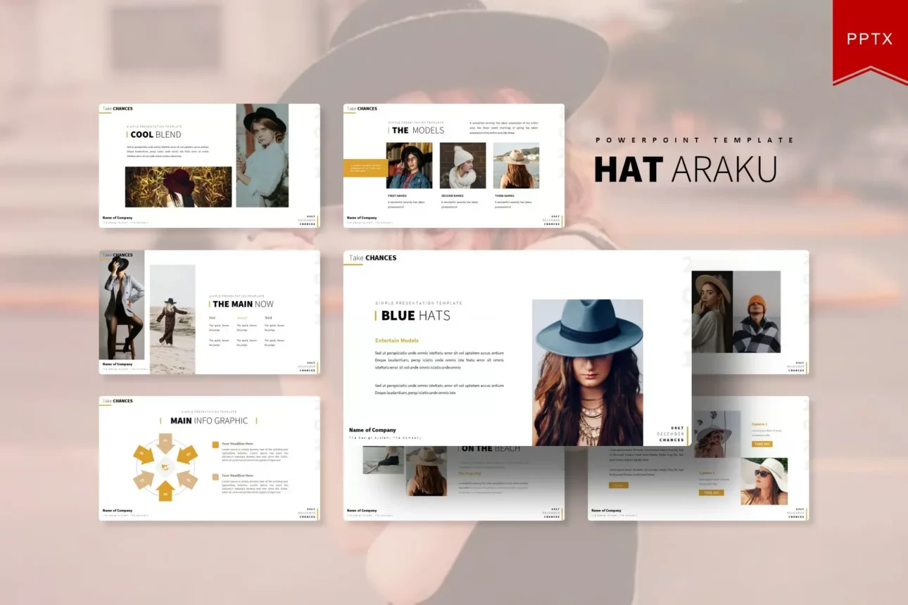 Hataraku | Powerpoint Template