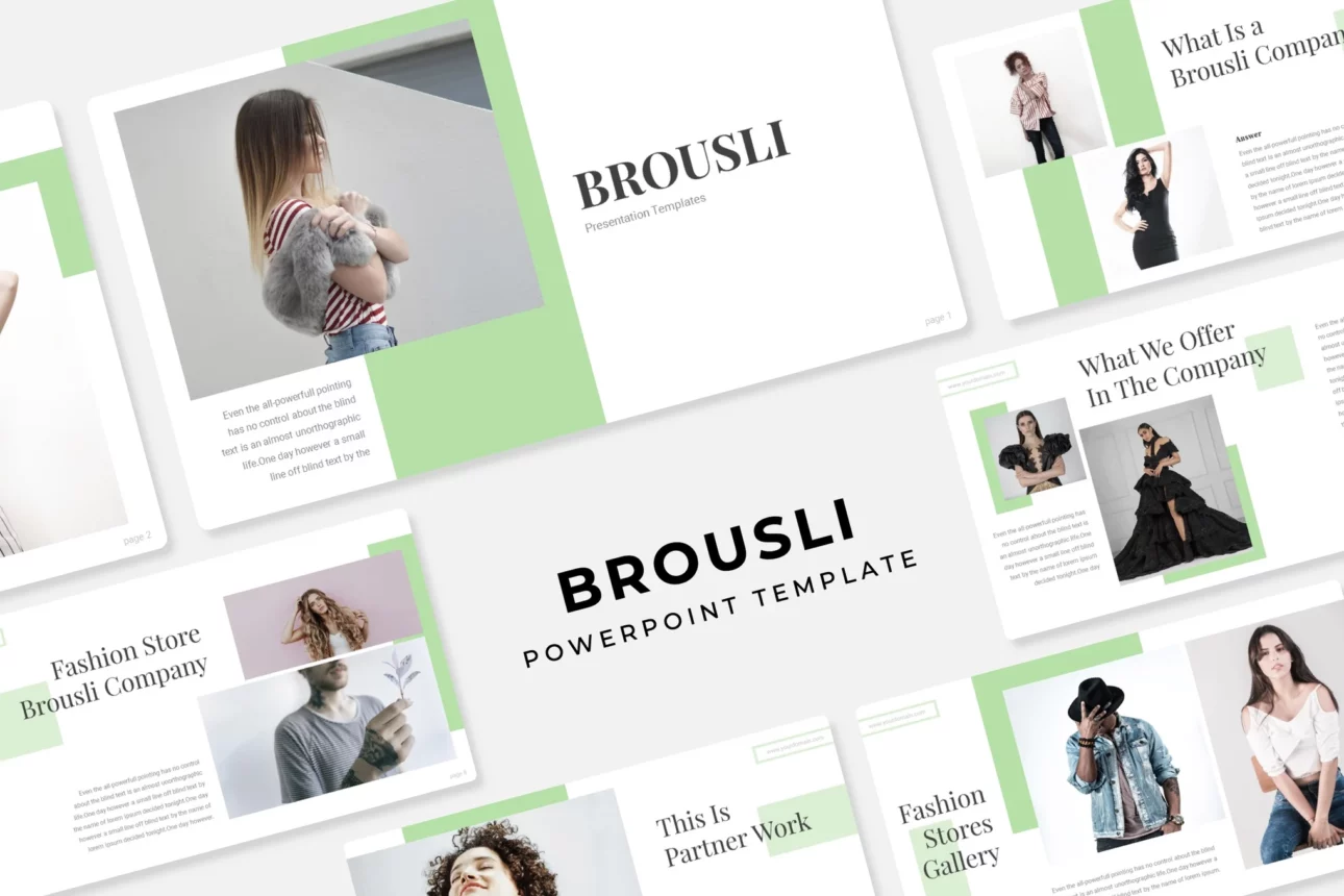Brousli - PowerPoint Template