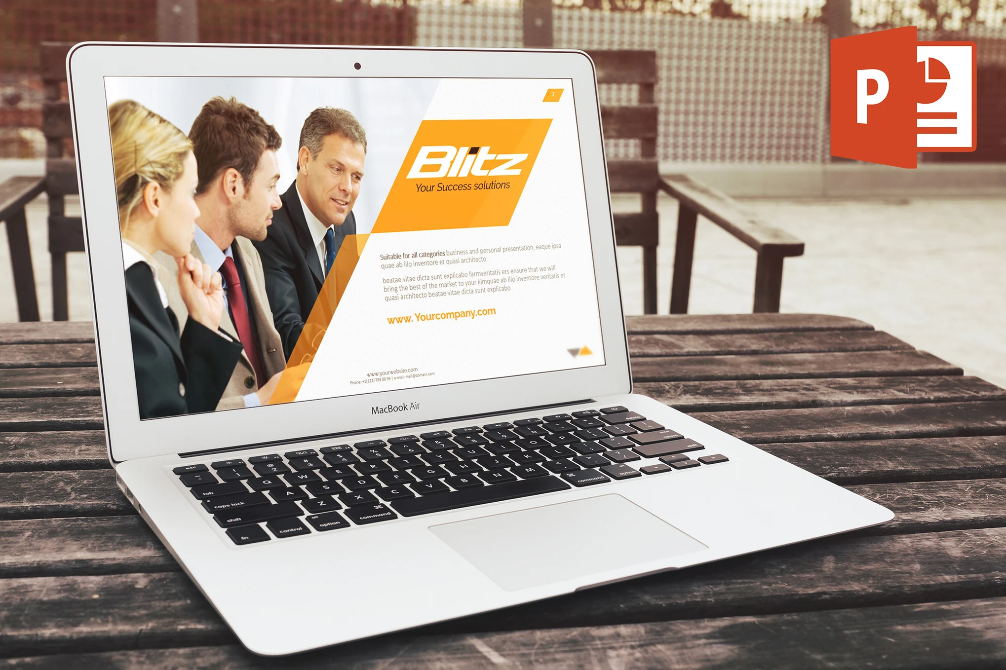 Blitz Powerpoint Template