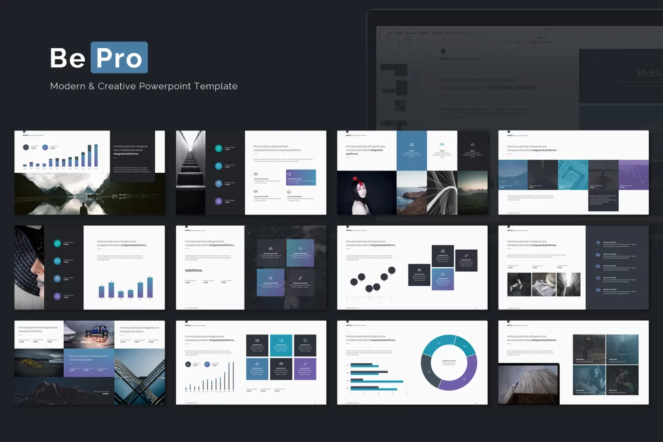 BEPRO Business & Creative Template (PowerPoint)