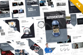 Autoventure Portrait Automotive Template