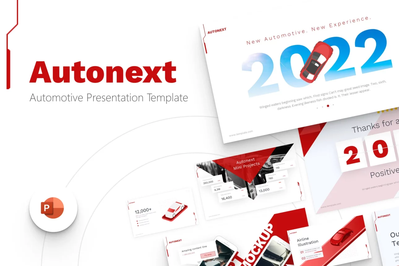 15 Autonext Automotive Modern PowerPoint Template