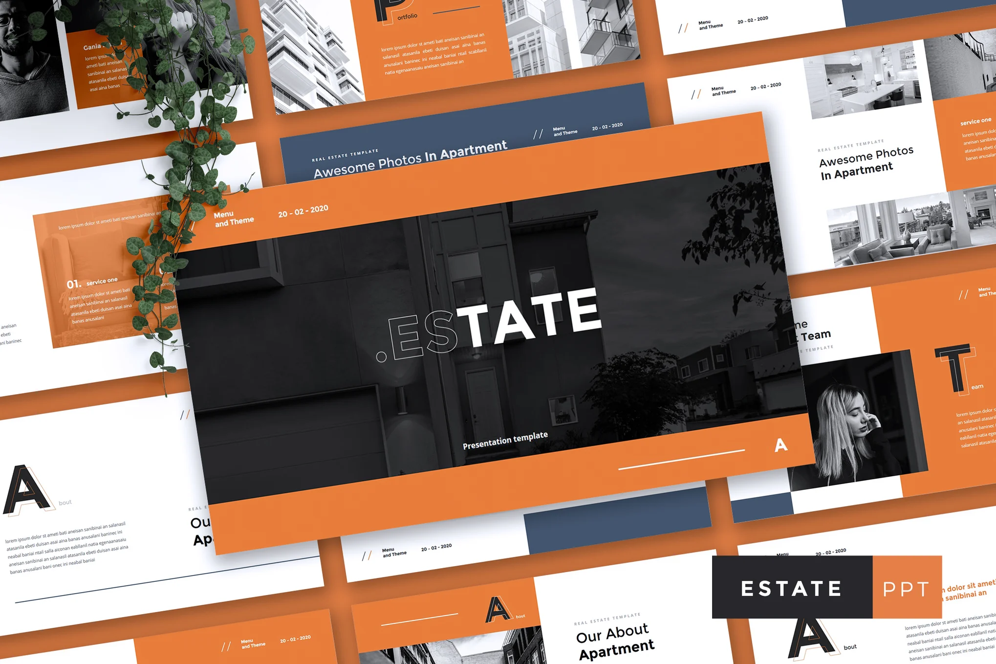 ESTATE - Real Estate & Apartment Powerpoint