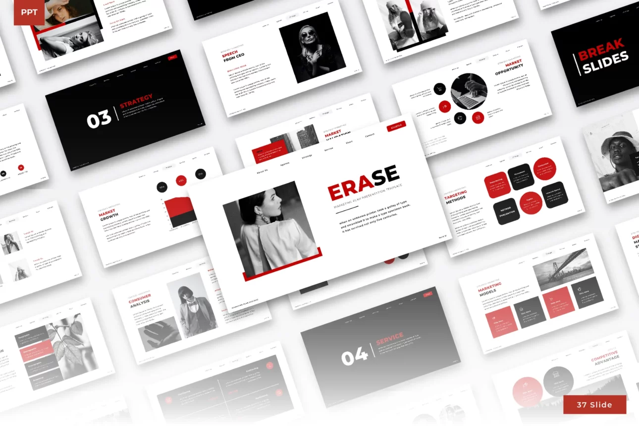 Erase Powerpoint Presentation Template
