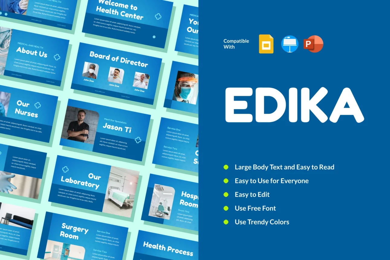 EDIKA - Medical Presentation Template