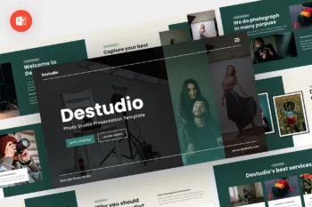 Destudio - Photo Studio Powerpoint Template