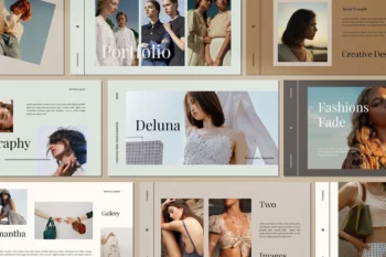 Deluna Minimal PowerPoint Presentation Template