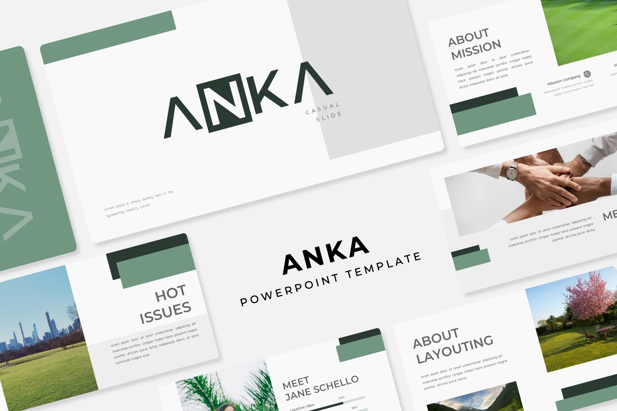 4 Anka - Powerpoint Template