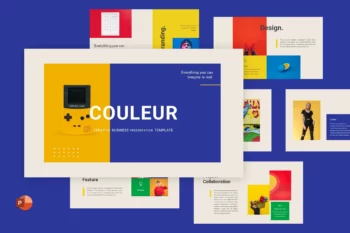 Couleur - Creative Business Powerpoint Template