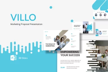 Villo - Marketing Proposal Presentation PowerPoint