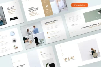 Vizua – Minimalist Business PowerPoint Template