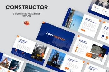 Constructor - Construction PowerPoint Template