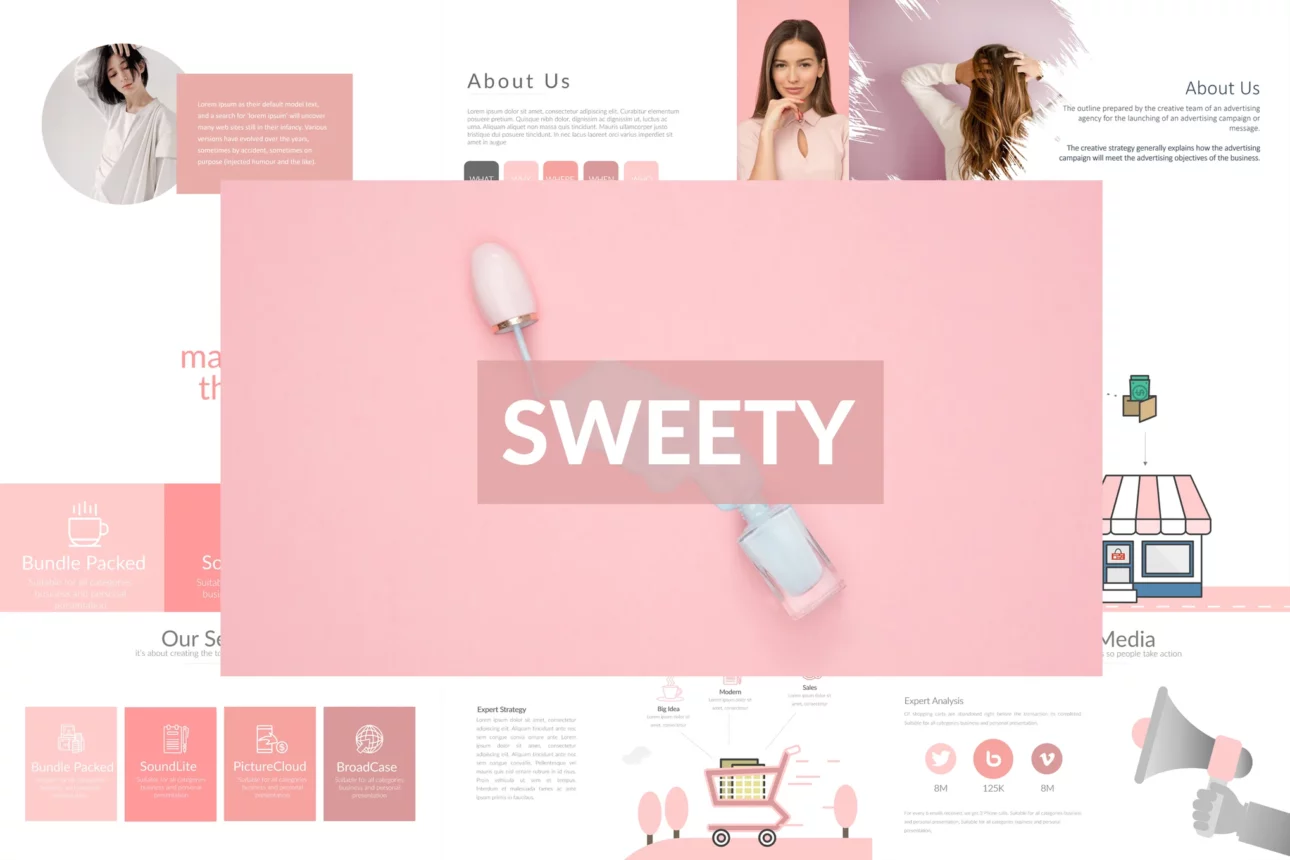 SWEETY Powerpoint Template