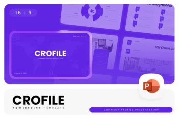 Crofile – Company Profile PowerPoint Template