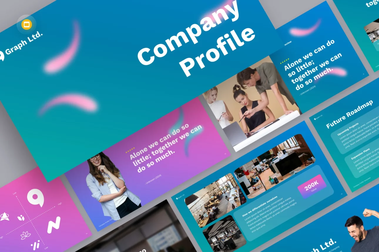 Company Profile Google Slide Template