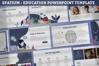 Spatium - Education Powerpoint Template