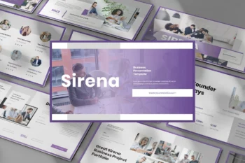 Sirena - Business Presentation PowerPoint Template