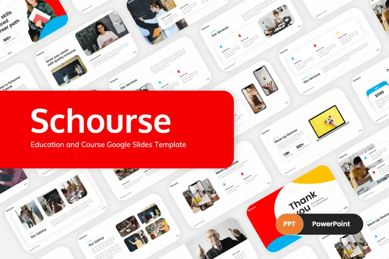 Schourse - Education and Course PowerPoint