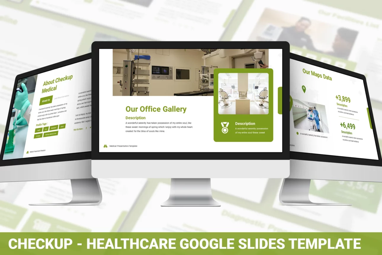 CheckUp - Healthcare Google Slides Template