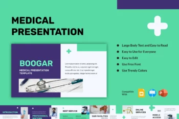 BOOGAR - Medical Presentation Template