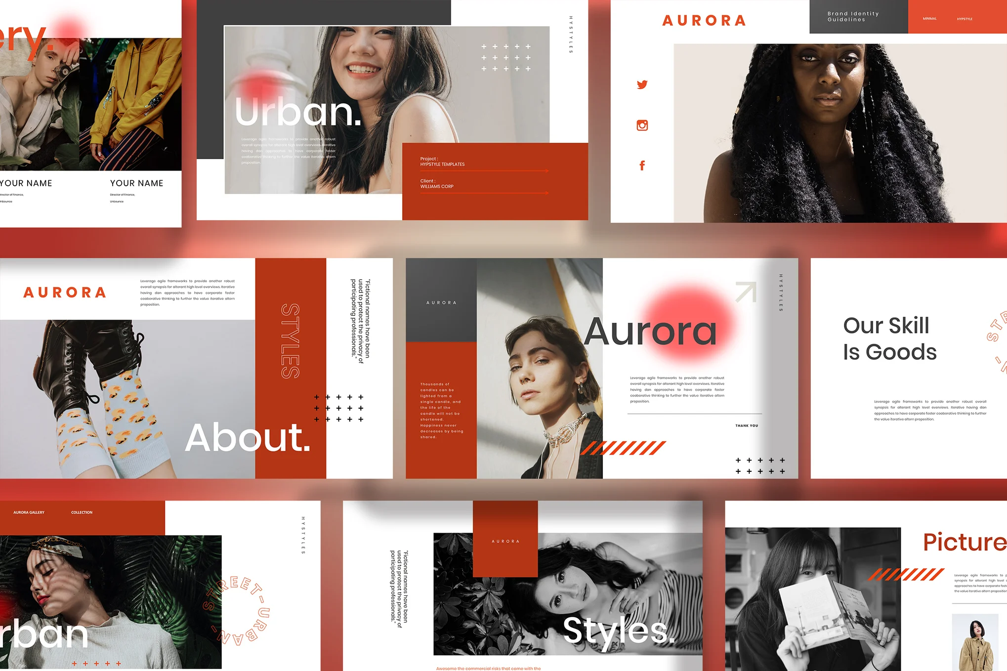 Aurora Urban Powerpoint